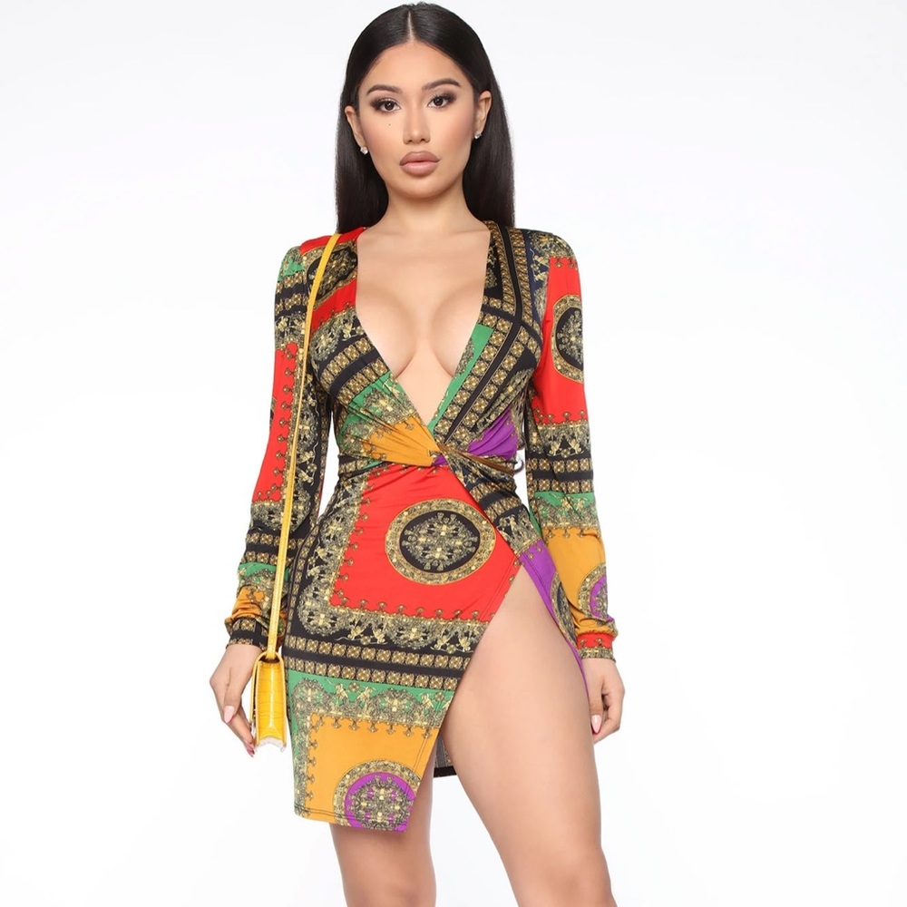 Fashionnova it’s all on fleek mini dress